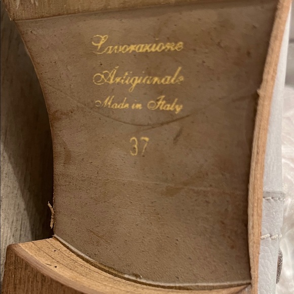 Lolita Milano Women's Light Grey Lace Ankle Boots - Picture 8 of 8